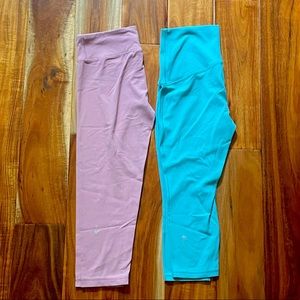 2 Ivivva Nulu (Same as Align Pant) Crop Leggings